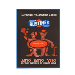 Affiche Rustines Siamoises